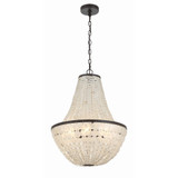 Brielle 6 Light Small Chandelier by Crystorama - BRI-3006