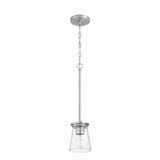 Connell 1 Light Mini Pendant 20 Inch Tall and 5 Inch Wide by Craftmade - 60491