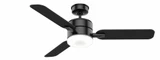 Paume 3 Blade 9.4 Inch Ceiling Fan with Wall Control by Casablanca Fans - Paume