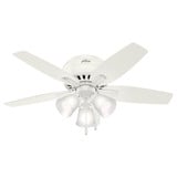 Newsome 42 Inch Low Profile Ceiling Fan with LED Light Kit by Hunter Fans - 1000083