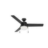 Aker 52 Inch Ceiling Fan with LED Light Kit and Pull Chain by Hunter Fans - 1000947