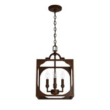 Highland Hill Four Light Medium Pendant by Hunter Fans - 19283