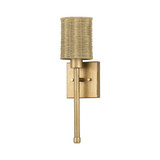 Weavington 1 Light ADA Wall Sconce 18 Inch Tall and 5.5 Inch Wide by Livex - 13701