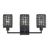 Twinewell 3 Light Bath Vanity 11 Inch Tall and 23 Inch Wide by Livex - 14043