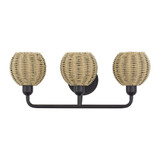 Summervine 3 Light Bath Vanity 9.25 Inch Tall and 23.5 Inch Wide by Livex - 13683