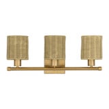 Weavington 3 Light Bath Vanity 9.5 Inch Tall and 23.5 Inch Wide by Livex - 13703