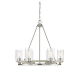 Lynwood 6 Light Chandelier 26.5 Inch Tall and 28.5 Inch Wide by Savoy House - L1-7600-6