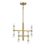 Kingsburg 8 Light Chandelier 14.75 Inch Tall X 18 Inch Wide by Savoy House - L1-6730-8