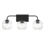 Baldwin 3 Light Bath Vanity 9.5 Inch Tall and 24 Inch Wide by Savoy House - L8-4399-3