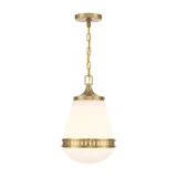 Endura 1 Light Pendant 16.5 Inch Tall and 10 Inch Wide by Savoy House - L7-7950-1-