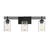 Baxter 3 Light Bath Vanity 9 Inch Tall and 24 Inch Wide by Savoy House - L8-6090-3