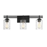 Baxter 3 Light Bath Vanity 9 Inch Tall and 24 Inch Wide by Savoy House - L8-6090-3