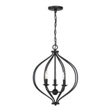 Orchid 3 Light Pendant 20.75 Inch Tall and 16 Inch Wide by Savoy House - L7-1297-3