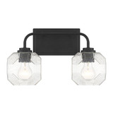 Baldwin 2 Light Bath Vanity 9.5 Inch Tall and 16 Inch Wide by Savoy House - L8-4399-2