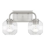 Baldwin 2 Light Bath Vanity 9.5 Inch Tall and 16 Inch Wide by Savoy House - L8-4399-2