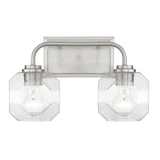 Baldwin 2 Light Bath Vanity 9.5 Inch Tall and 16 Inch Wide by Savoy House - L8-4399-2
