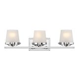 Klein 3 Light Bath Vanity 7.25 Inch Tall and 24 Inch Wide by Savoy House - L8-5250-3