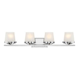 Klein 4 Light Bath Vanity 7.25 Inch Tall and 33 Inch Wide by Savoy House - L8-5250-4