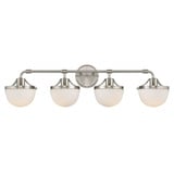 Meredith 4 Light Bath Vanity 9.5 Inch Tall and 33 Inch Wide by Savoy House - L8-3900-4