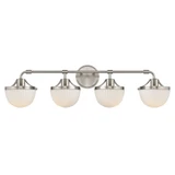Meredith 4 Light Bath Vanity 9.5 Inch Tall and 33 Inch Wide by Savoy House - L8-3900-4