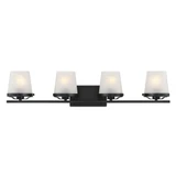 Klein 4 Light Bath Vanity 7.25 Inch Tall and 33 Inch Wide by Savoy House - L8-5250-4