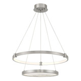 Mayer 50W 1 LED Chandelier 10 Inch Tall and 28 Inch Wide by Savoy House - L7-7120-50