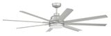 Rush 8 Blade Ceiling Fan with Light Kit 65 Inch Wide by Craftmade - RSH65-8