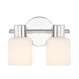 Strand 2 Light Bath Vanity 8 Inch Tall and 10.25 Inch Wide by Savoy House - L8-9022-2
