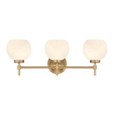 Hannah 3 Light Bath Vanity 8 Inch Tall and 24 Inch Wide by Savoy House - L8-9621-3