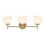 Hannah 3 Light Bath Vanity 8 Inch Tall and 24 Inch Wide by Savoy House - L8-9621-3