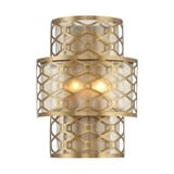 Mannheim 2 Light Wall Sconce 16 Inch Tall X 11.88 Inch Wide by Savoy House - L9-6102-2