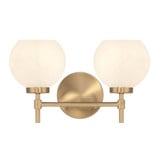 Hannah 2 Light Bath Vanity 8 Inch Tall and 16 Inch Wide by Savoy House - L8-9621-2