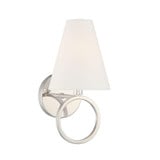 Compton 1 Light Wall Sconce 11.75 Inch Tall and 6 Inch Wide by Savoy House - L9-9150-1