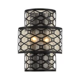 Mannheim 2 Light Wall Sconce 16 Inch Tall X 11.88 Inch Wide by Savoy House - L9-6102-2
