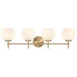 Hannah 4 Light Bath Vanity 8 Inch Tall and 32 Inch Wide by Savoy House - L8-9621-4