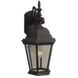 Cast Aluminum 1 Light Outdoor Wall Mount 18.25 Inch Tall by Craftmade - Z254