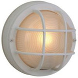 Economy 1 Light 7.87 Inch Wide Outdoor Flush Mount by Craftmade - Z394-475787