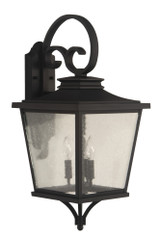 Tillman 3 Light Outdoor Wall Lantern 26.5 Inch Tall by Craftmade - ZA2924