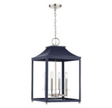 4 Light Medium Pendant 25.5 Inch Tall by Meridian - M30009