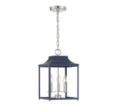 3 Light Small Pendant 16 Inch Tall by Meridian - M30013