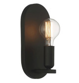1 Light Modern Wall Sconce 11.5 Inch Tall by Meridian - M90059