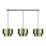 Zolana 3 Light Extra Large Linear Chandelier 20 X 12 Inch Wide by Livex - 40053