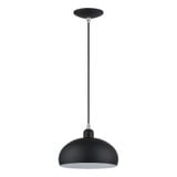Domma 1 Light Pendant 13.25 Inch Tall and 10 Inch Wide by Livex - 51514