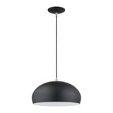 Domma 1 Light Pendant 13.5 Inch Tall and 14 Inch Wide by Livex - 51515