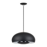 Domma 3 Light Pendant 15.5 Inch Tall and 17 Inch Wide by Livex - 51516