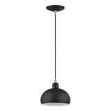 Domma 1 Light Mini Pendant 12.75 Inch Tall and 8 Inch Wide by Livex - 51513