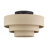 Bellingham 4 Light Extra Large Semi Flush Mount 21 Inch Wide by Livex - 58876