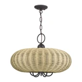 Summervine 5 Light Pendant 15.5 Inch Tall and 22 Inch Wide by Livex - 60205