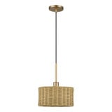 Weavington 1 Light Pendant 19.75 Inch Tall and 12 Inch Wide by Livex - 60042