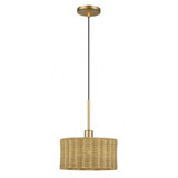 Weavington 1 Light Pendant 19.75 Inch Tall and 12 Inch Wide by Livex - 60042